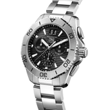 Tag Heuer Aquaracer Professional 200 Date Black Dial Silver Steel Strap Watch for Men - CBP1110.BA0627