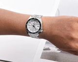 Seiko 5 Sports SSK033K1 SKX GMT Automatic Men's Watch – Sky Blue Dial & Silver Steel Bracelet