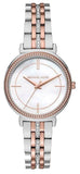 Michael Kors MK3831 Cinthia Quartz Women's Watch – Mother of Pearl Dial & Two-Tone Steel Bracelet