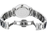 Daniel Wellington DW00100205 Iconic Link Women's Watch – White Dial with Silver Stainless Steel Strap