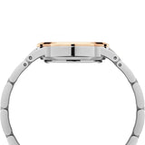 Daniel Wellington Iconic Link White Dial Two Tone Steel Strap Watch For Women - DW00100358