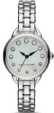 Marc Jacobs MJ3510 Betty Quartz Women's Watch – Mother of Pearl White Dial & Silver Steel Strap