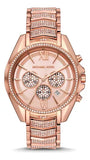 Michael Kors MK6730 Whitney Chronograph Women's Watch – Rose Gold Dial & Rose Gold Steel Bracelet