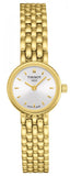 Tissot T058.009.33.031.00 T-Lady Lovely Women's Watch – Silver Dial & Gold Steel Bracelet