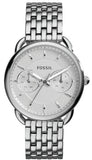Fossil ES3712 Tailor Women's Watch – Silver Dial & Silver Steel Bracelet
