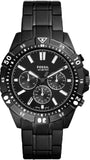 Fossil FS5773 Garrett Chronograph Men’s Watch – Black Dial & Black Steel Strap