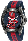 Gucci YA136214 Dive Men's Watch – Blue & Red Dial & Blue-Red Nylon Strap