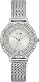 Guess GW0402L1 Soiree Diamonds Women's Watch – Silver Dial & Silver Mesh Bracelet