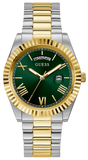 Guess GW0265G8 Connoisseur Men's Watch – Green Dial & Two-Tone Steel Strap with Quartz Movement