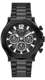 Guess GW0539G3 Edge Chronograph Men’s Watch – Black Dial & Black Steel Strap