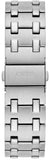 Guess Asset Quartz Blue Dial Silver Steel Strap Watch For Men - GW0575G4