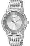Guess W0836L2 Willow Women's Watch – Silver Dial & Stainless Steel Mesh Bracelet