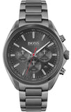 Hugo Boss 1513858 Distinct Men's Watch – Grey Dial & Green Steel Bracelet