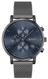 Hugo Boss 1513934 Skymaster Chronograph Men's Watch – Grey Dial & Grey Mesh Bracelet