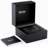 Hugo Boss Troper Chronograph Black Dial Brown Leather Strap Watch For Men - 1514100