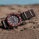 Seiko 5 Sports SRPD85K1 Automatic Men's Watch – Brown Dial & Brown Nylon Strap