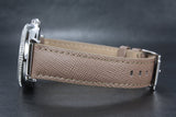 Michael Kors Caitlin Quartz Silver Dial Gray Leather Strap Watch For Women - MK2377