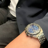 Tag Heuer Formula 1 Chronograph Men's Watch CAZ101AV.BA0842 – Blue Dial with Silver Steel Strap