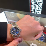 Tag Heuer Aquaracer Women's Watch WBD1412.BA0741 – Blue Dial with Silver Steel Strap