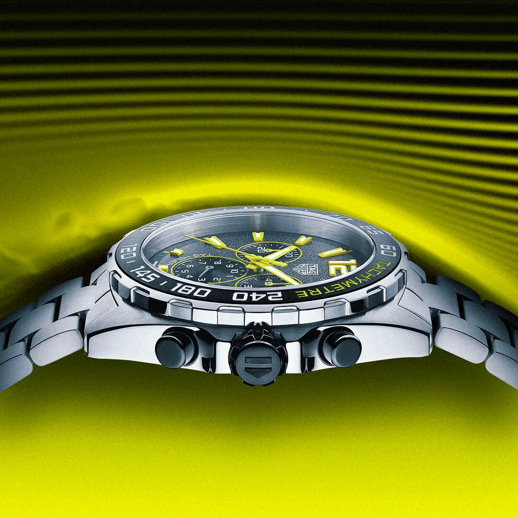 Tag Heuer Formula 1 Chronograph Men's Watch CAZ101AG.BA0842 – Grey Dial with Silver Steel Strap