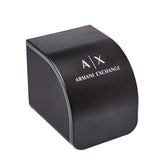Armani Exchange Banks AX1720 Men's Chronograph Watch – Black Dial with Silver Stainless Steel Strap
