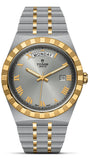 Tudor M28603-0001 Royal Automatic Men's Watch – Silver Dial & Two Tone Steel Strap