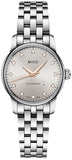 Mido M7600.4.21.1 Baroncelli III Automatic Women's Watch – Silver Dial & Silver Steel Strap