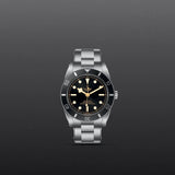 Tudor Black Bay 54 Black Dial Silver Steel Strap Watch for Men - M79000N-0001