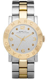 Marc Jacobs MBM3139 Amy Quartz Women’s Watch – Silver Dial & Two-Tone Steel Strap