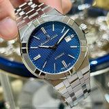 Maurice Lacroix AI6008 Aikon Automatic Men’s Watch – Blue Dial & Silver Steel Strap