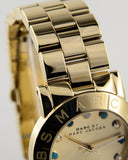 Marc Jacobs Amy Dexter Gold Dial Gold Steel Strap Watch for Women - MBM3215