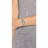 Marc Jacobs Amy Blue Dial Silver Steel Strap Watch for Women - MBM3274