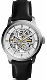 Fossil ME3085 Townsman Automatic Skeleton Men’s Watch – White Dial & Black Leather Strap