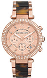 Michael Kors MK5538 Parker Women's Watch – Rose Gold Dial & Two-Tone Steel Bracelet