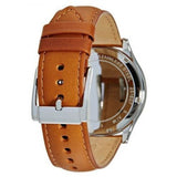 Michael Kors Slim Runway Analog Blue Dial Brown Leather Strap Watch For Men - MK8508