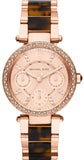 Michael Kors MK5841 Parker Quartz Women's Watch – Gold Dial & Two-Tone Steel Bracelet