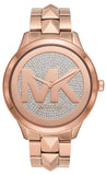Michael Kors MK6736 Runway Mercer Quartz Women's Watch – Rose Gold Dial & Rose Gold Steel Bracelet