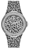 Michael Kors MK7408 Lennox Analog Women's Watch – Silver Dial with Crystals & Silver Steel Bracelet