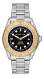 Michael Kors MK9161 Maritime Analog Quartz Men's Watch – Black Dial & Silver Steel Strap