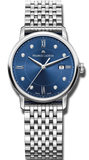 Maurice Lacroix EL1094 Eliros Diamonds Quartz Women’s Watch – Blue Dial & Silver Steel Strap