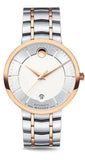 Movado 607063 1881 Automatic Men's Watch – Silver Dial & Two-Tone Steel Strap