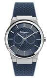 Salvatore Ferragamo SFHP00120 Men’s Watch – Blue Dial & Blue Rubber Strap