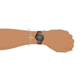 Fossil FS5512 Neutra Chronograph Men’s Watch – Grey Dial & Brown Leather Strap