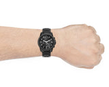 Armani Exchange Banks AX1722 Men's Chronograph Watch – Black Dial with Black Stainless Steel Strap