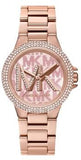 Michael Kors MK7197 Camille Three-Hand Quartz Women's Watch – Rose Gold Dial & Rose Gold Steel Strap