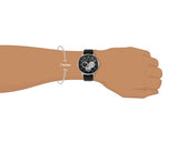 Armani Exchange Cayde AX2745 Men's Chronograph Watch – Black Dial with Black Leather Strap