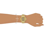 Guess GW0552L2 Fusion Chronograph Women’s Watch – Gold Dial & Gold Steel Strap