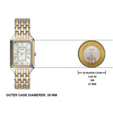 Fossil ES5305 Raquel Women’s Watch – Mother of Pearl Dial with Two-Tone Stainless Steel Bracelet