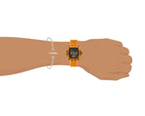 Guess GW0203G10 Phoenix Multifunction Men’s Watch – Black Dial & Orange Rubber Strap