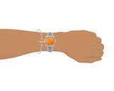 Citizen Tsuyosa NJ0151-88Z Men's Automatic Watch – Orange Dial with Silver Steel Strap